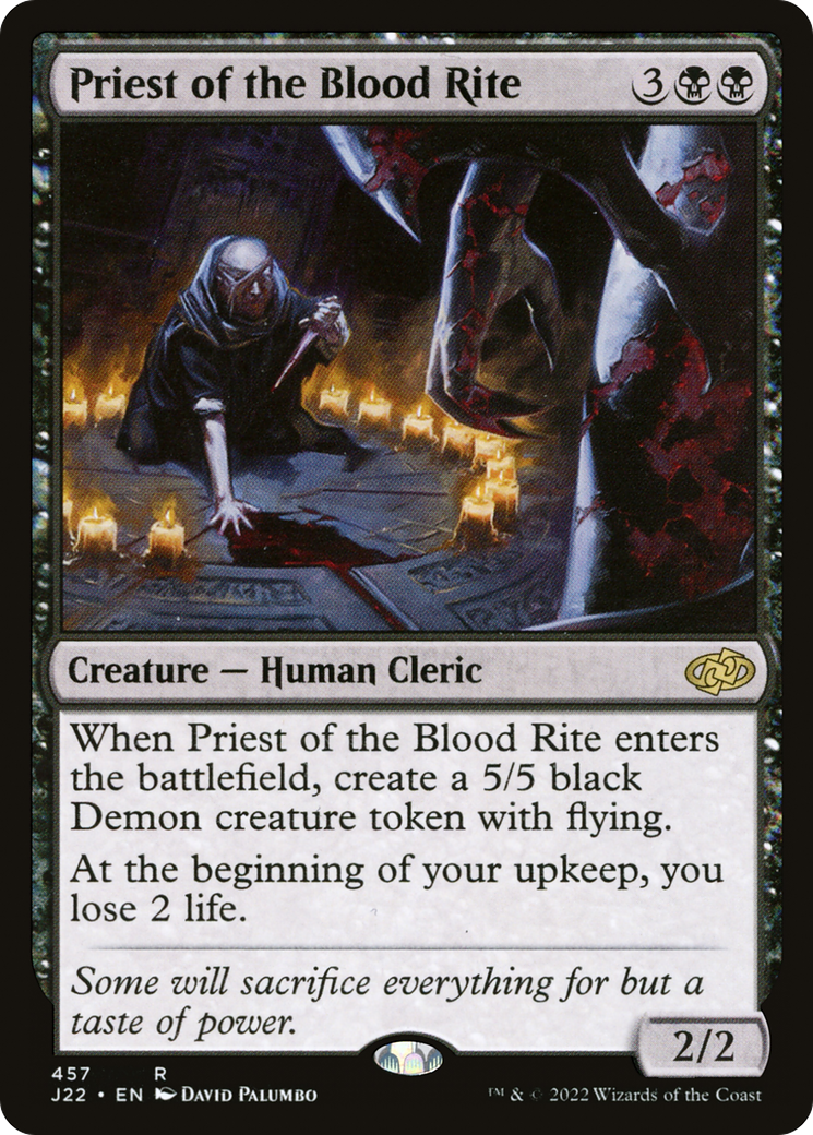 Priest of the Blood Rite [Jumpstart 2022] | Cards and Coasters CA