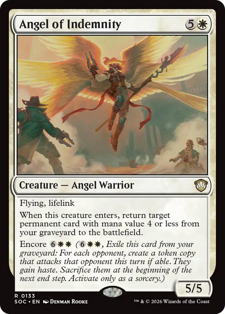 Angel of Indemnity [Secrets of Strixhaven Commander] | Cards and Coasters CA