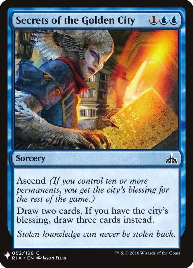 Secrets of the Golden City [Mystery Booster] | Cards and Coasters CA