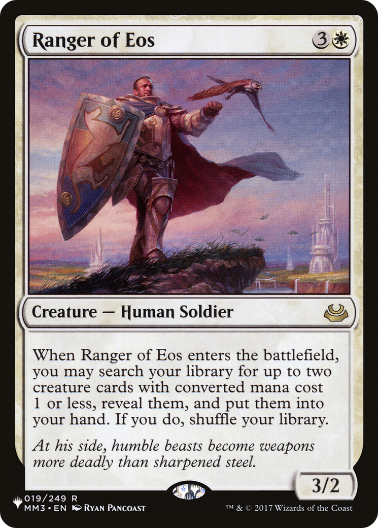 Ranger of Eos (MM3) [The List Reprints] | Cards and Coasters CA