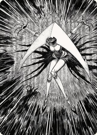 Elesh Norn, Mother of Machines 2 Art Card [Phyrexia: All Will Be One Art Series] | Cards and Coasters CA