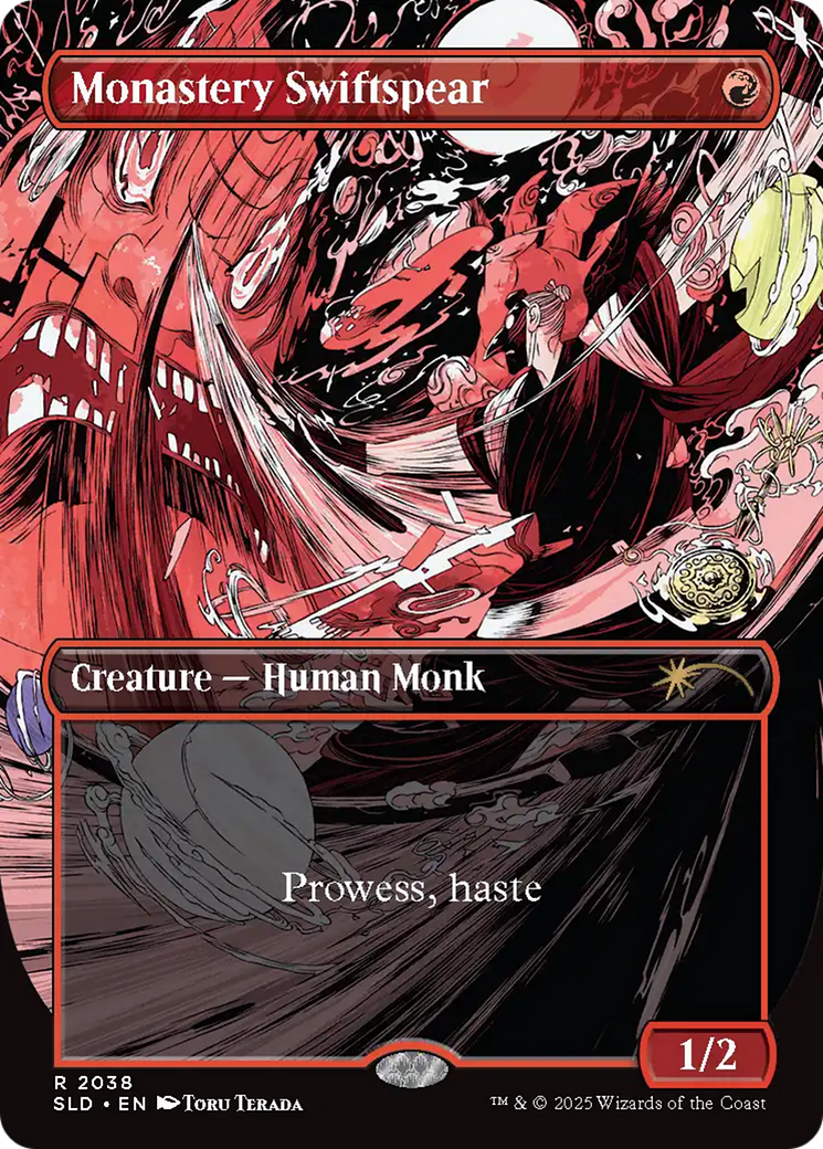 Monastery Swiftspear (2038) [Secret Lair Drop Series] | Cards and Coasters CA