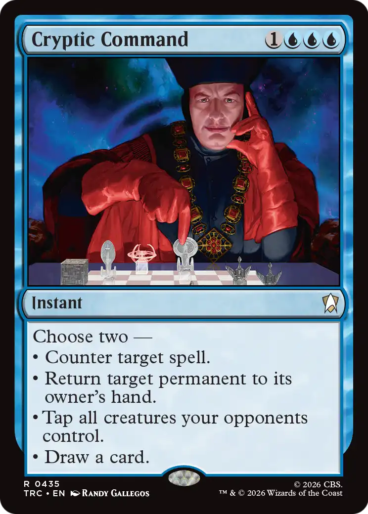 Cryptic Command [Star Trek Commander] | Cards and Coasters CA