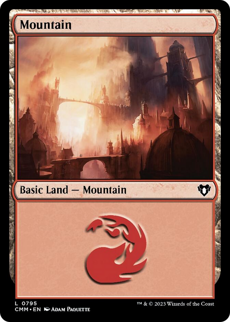 Mountain (795) [Commander Masters] | Cards and Coasters CA