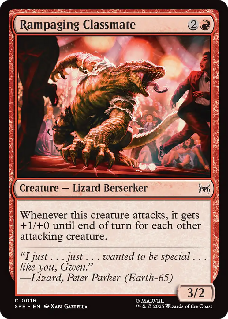 Rampaging Classmate [Marvel's Spider-Man: Eternal-Legal] | Cards and Coasters CA