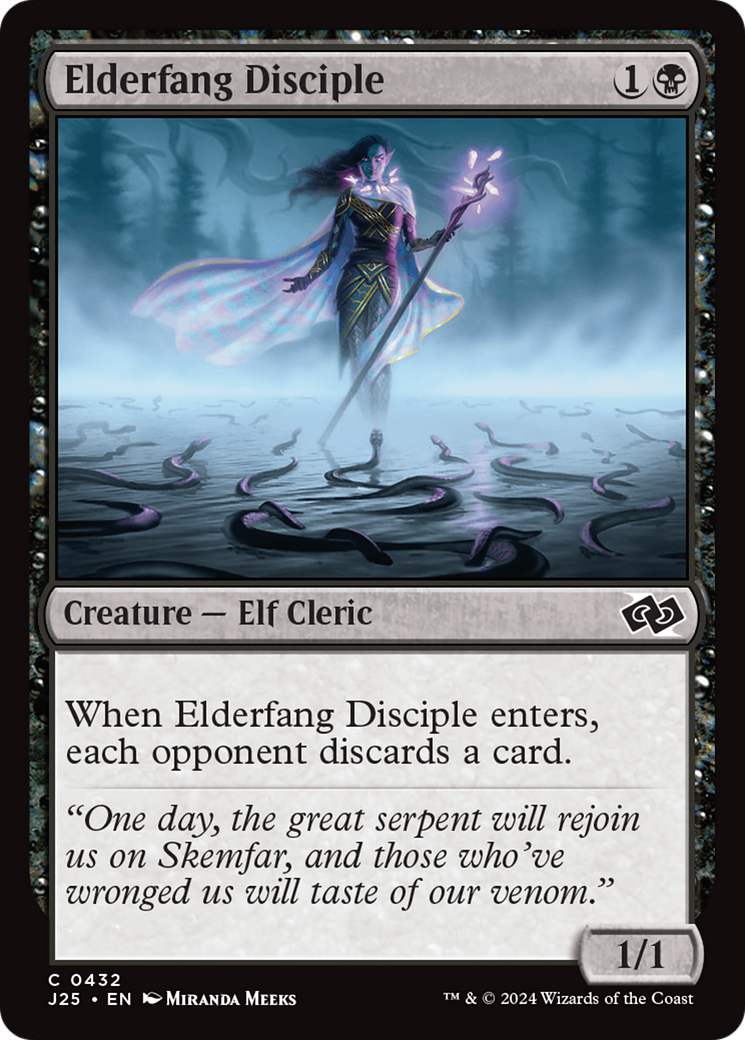 Elderfang Disciple [Foundations Jumpstart] | Cards and Coasters CA