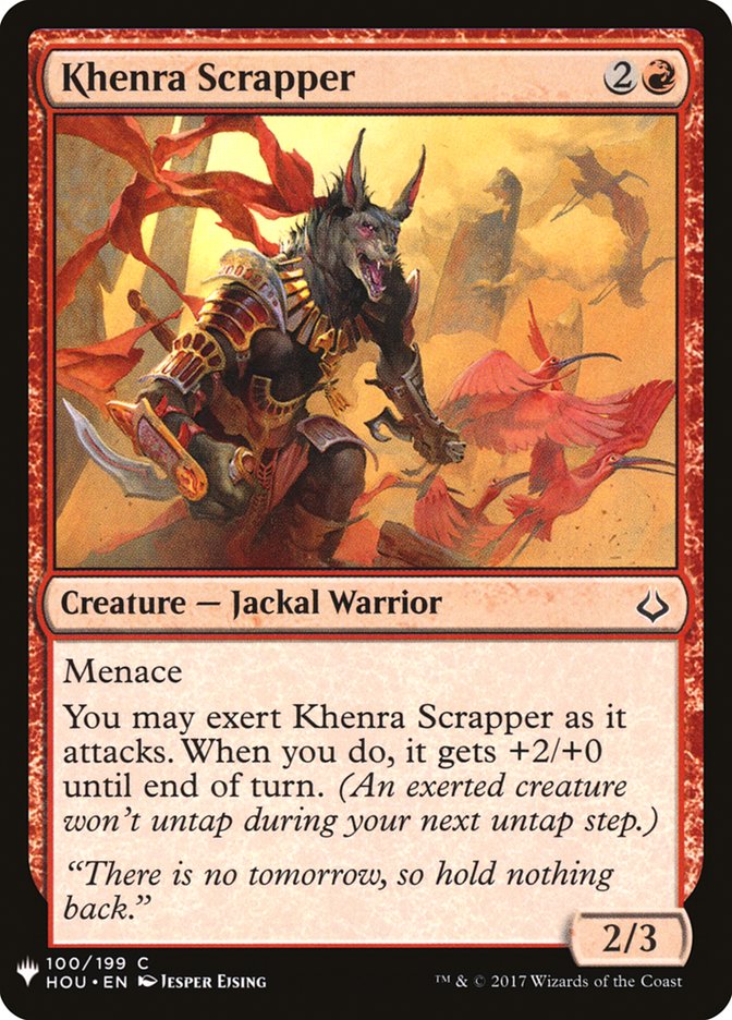 Khenra Scrapper [Mystery Booster] | Cards and Coasters CA