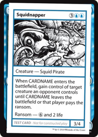 Squidnapper (2021 Edition) [Mystery Booster Playtest Cards] | Cards and Coasters CA