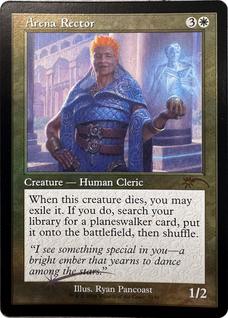 Arena Rector (Retro Frame) [Secret Lair Drop Series] | Cards and Coasters CA