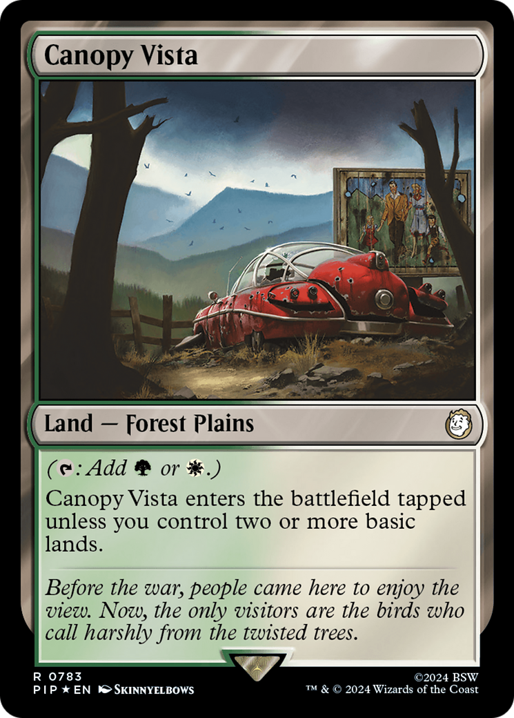 Canopy Vista (Surge Foil) [Fallout] | Cards and Coasters CA