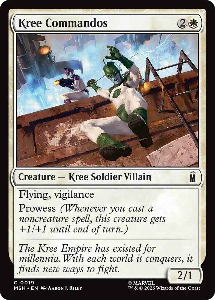 Kree Commandos [Marvel Super Heroes] | Cards and Coasters CA