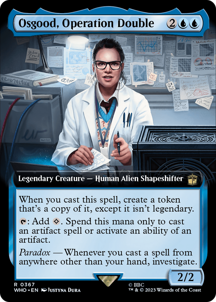 Osgood, Operation Double (Extended Art) [Doctor Who] | Cards and Coasters CA