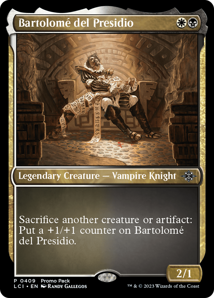 Bartolome del Presidio (Promo Pack) [The Lost Caverns of Ixalan Promos] | Cards and Coasters CA