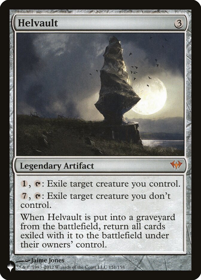 Helvault [The List] | Cards and Coasters CA