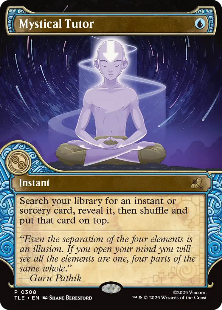 Mystical Tutor (Showcase) [Avatar: The Last Airbender: Eternal-Legal] | Cards and Coasters CA