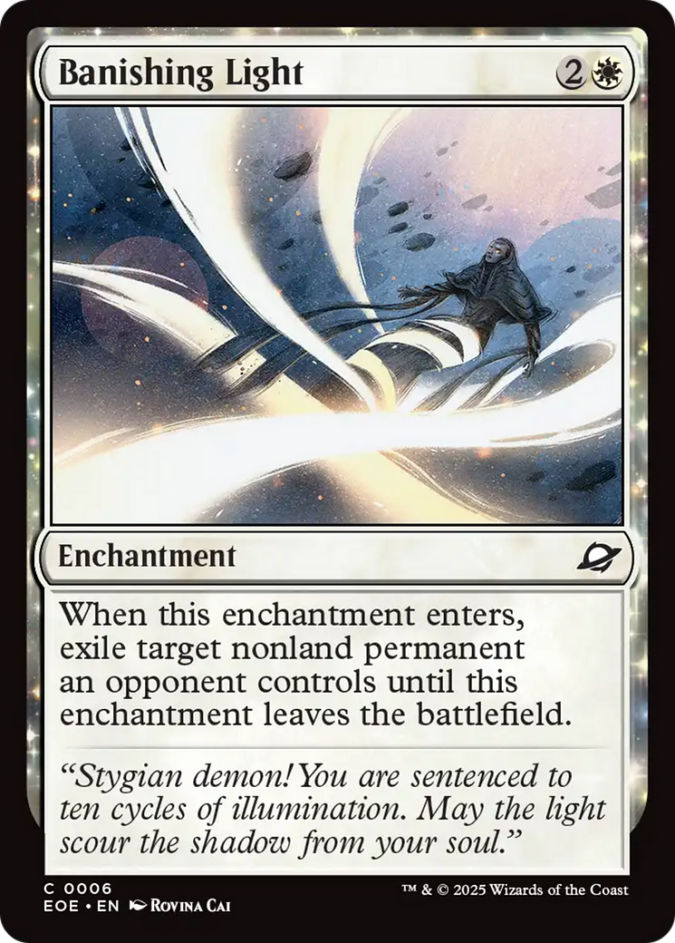 Banishing Light [Edge of Eternities] | Cards and Coasters CA