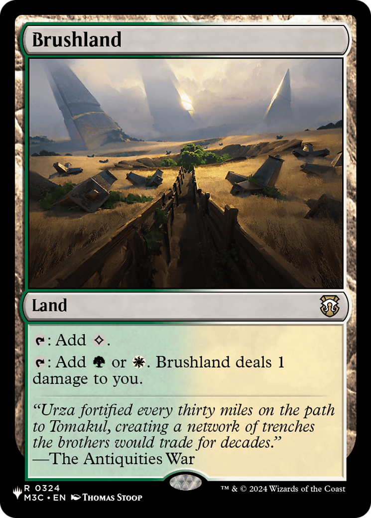 Brushland (M3C) [The List] | Cards and Coasters CA