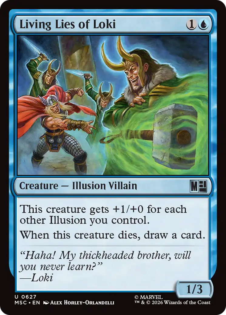 Living Lies of Loki [Marvel Super Heroes Commander] | Cards and Coasters CA