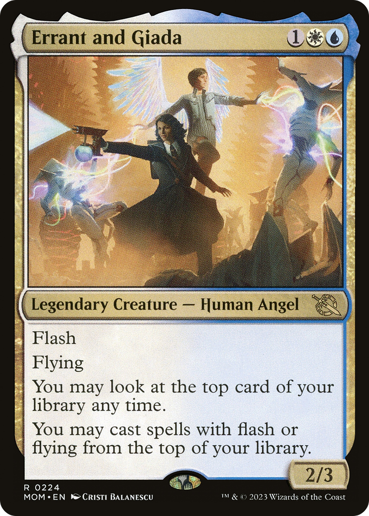 Errant and Giada [March of the Machine] | Cards and Coasters CA