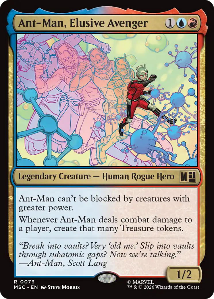 Ant-Man, Elusive Avenger [Marvel Super Heroes Commander] | Cards and Coasters CA