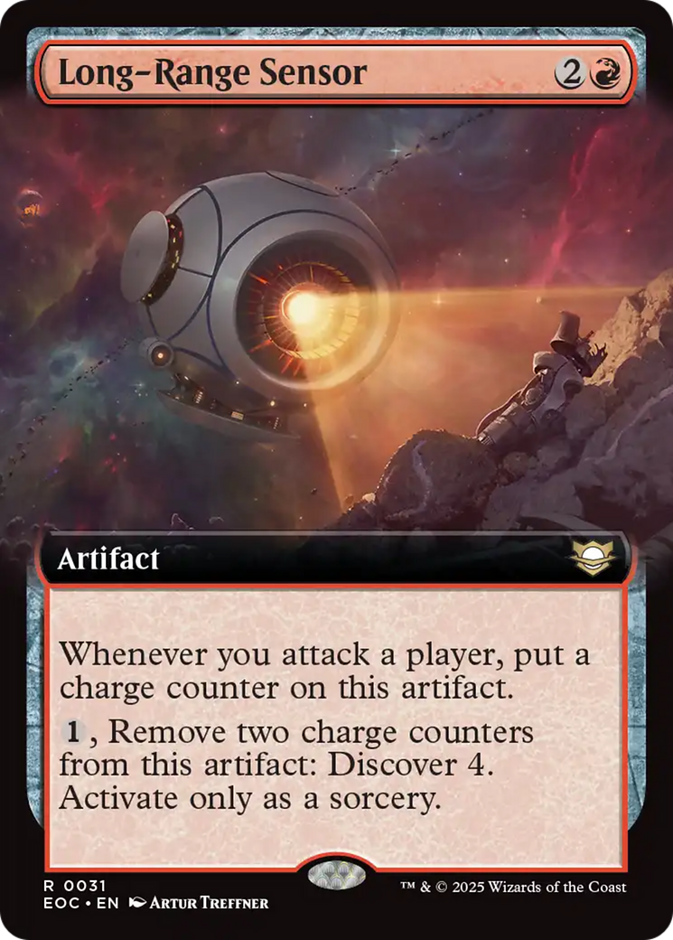 Long-Range Sensor (Extended Art) [Edge of Eternities Commander] | Cards and Coasters CA