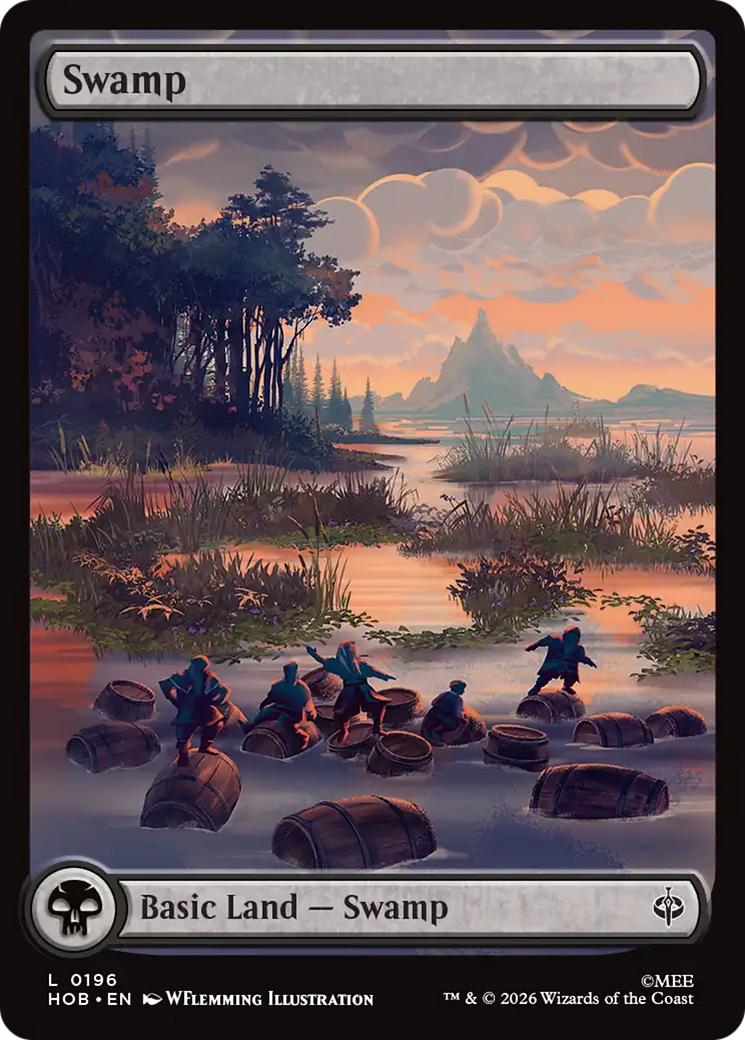 Swamp (0196) [The Hobbit] | Cards and Coasters CA