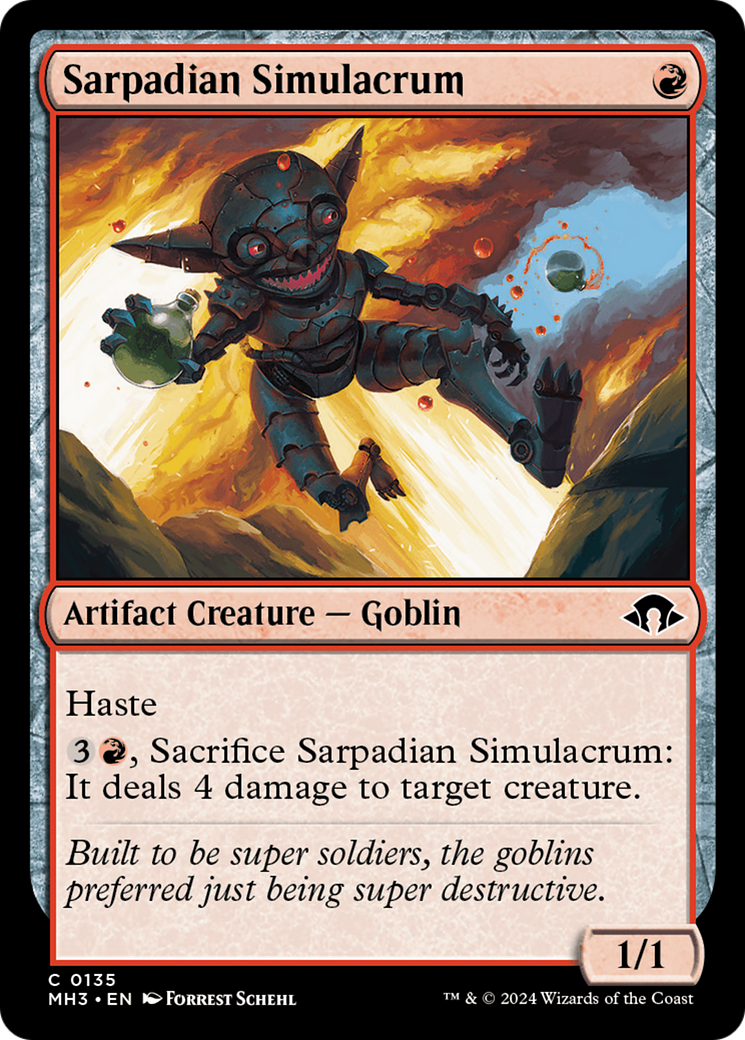 Sarpadian Simulacrum [Modern Horizons 3] | Cards and Coasters CA