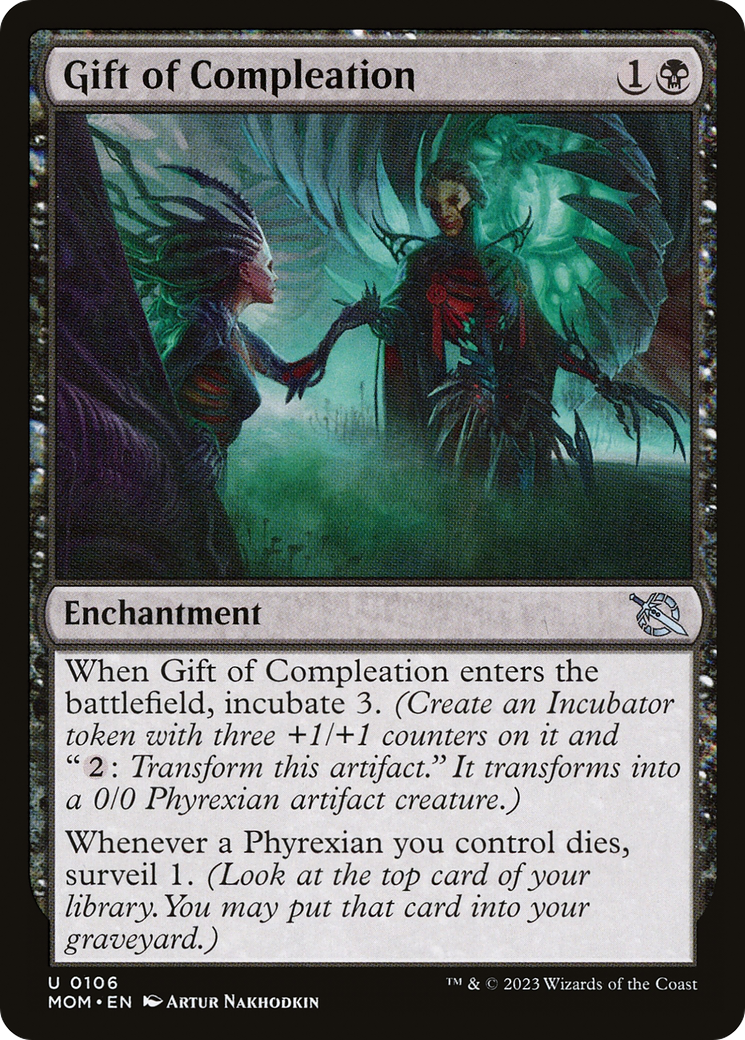 Gift of Compleation [March of the Machine] | Cards and Coasters CA