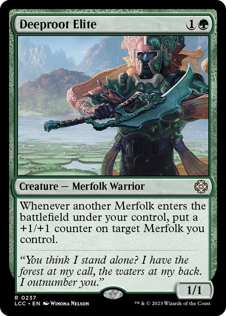 Deeproot Elite [The Lost Caverns of Ixalan Commander] | Cards and Coasters CA