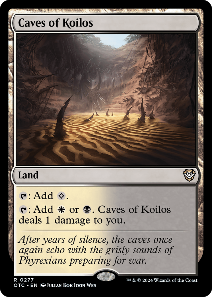 Caves of Koilos [Outlaws of Thunder Junction Commander] | Cards and Coasters CA