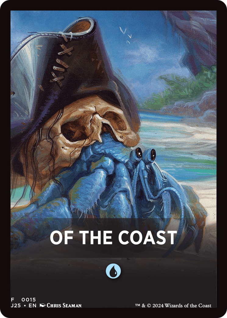 Of The Coast Theme Card [Foundations Jumpstart Front Cards] | Cards and Coasters CA