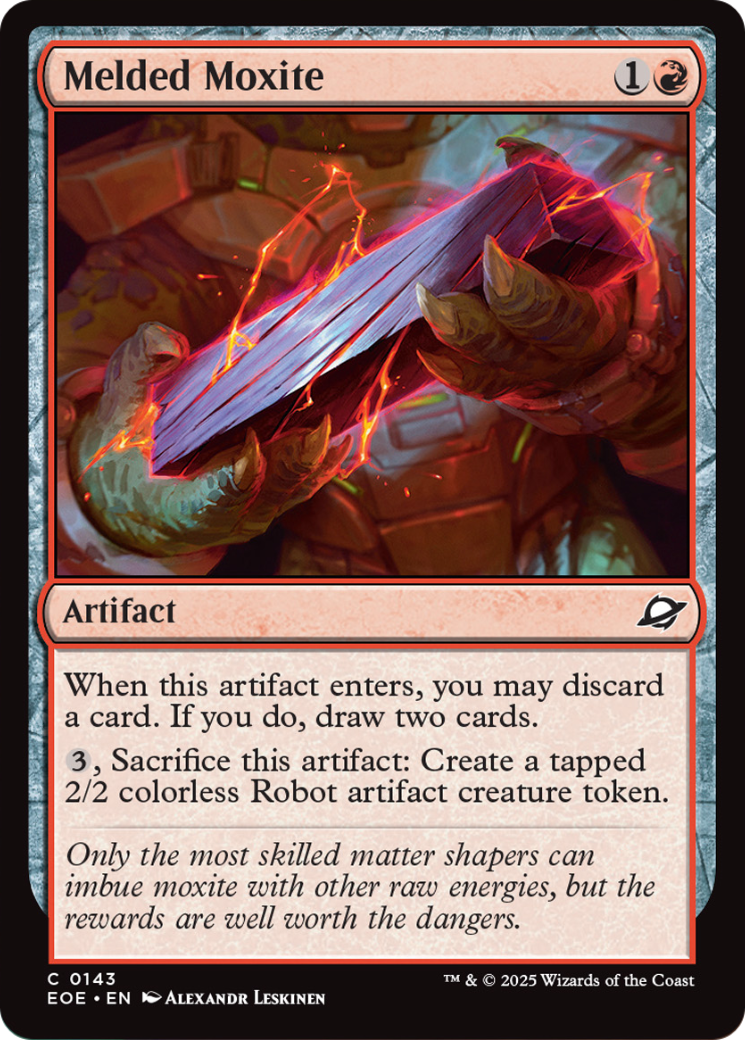 Melded Moxite [Edge of Eternities] | Cards and Coasters CA