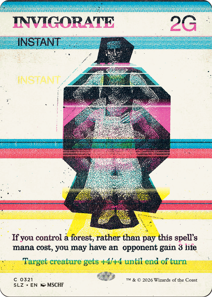 Invigorate (0321) [Secret Lair x MSCHF: The Zeta Set] | Cards and Coasters CA