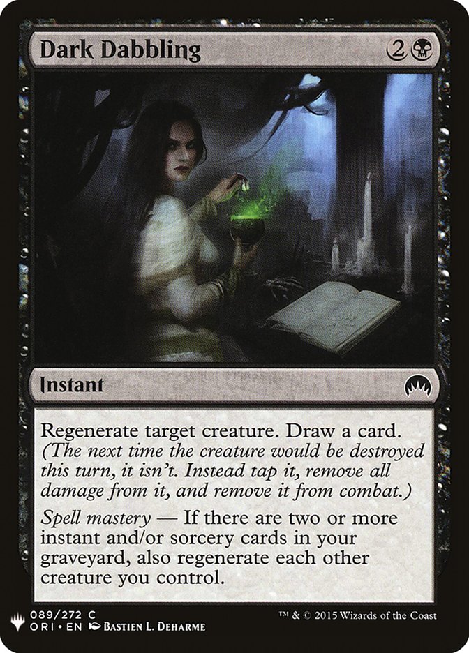 Dark Dabbling [Mystery Booster] | Cards and Coasters CA