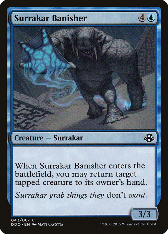 Surrakar Banisher [Duel Decks: Elspeth vs. Kiora] | Cards and Coasters CA