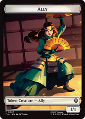 Food (0020) // Ally (0007) Double-Sided Token [Avatar: The Last Airbender Tokens] | Cards and Coasters CA