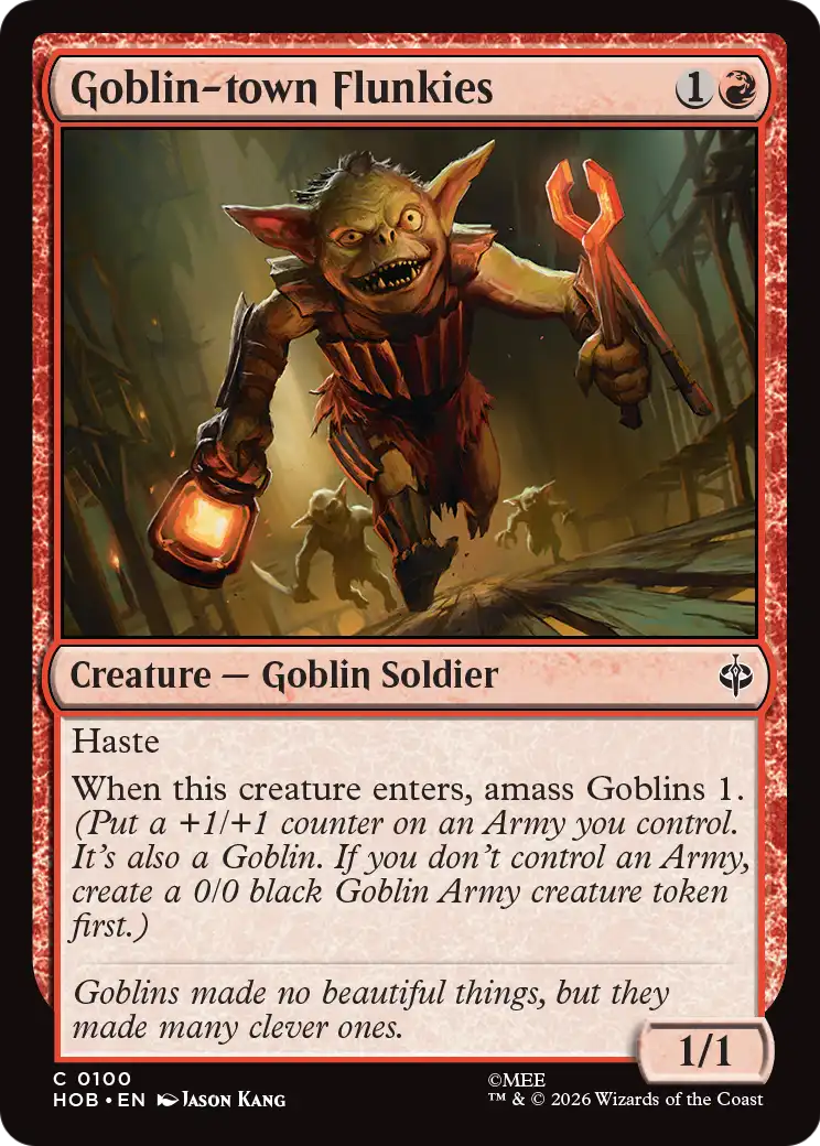 Goblin-town Flunkies [The Hobbit] | Cards and Coasters CA
