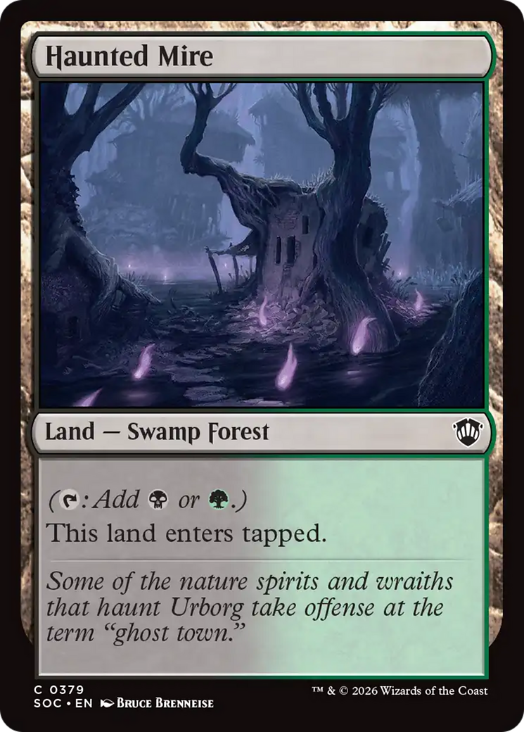 Haunted Mire [Secrets of Strixhaven Commander] | Cards and Coasters CA