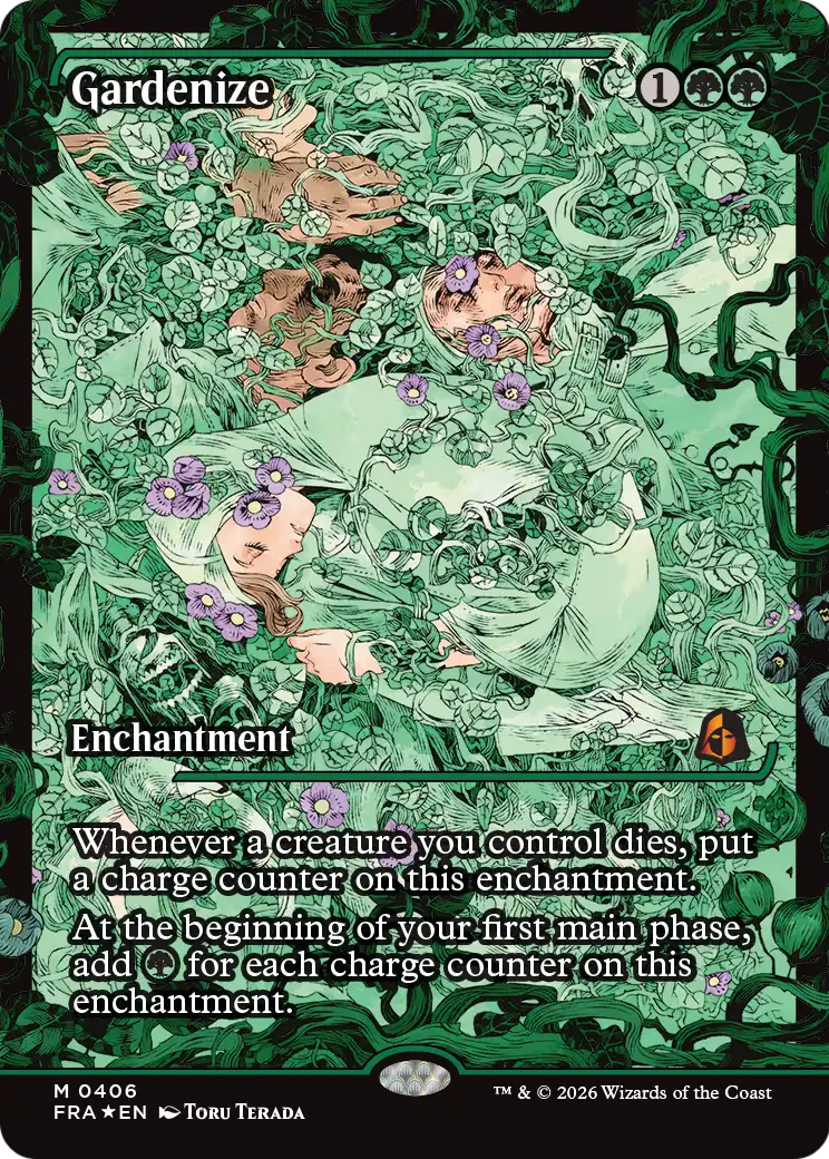 Gardenize (Showcase) (0406) [Reality Fracture] | Cards and Coasters CA