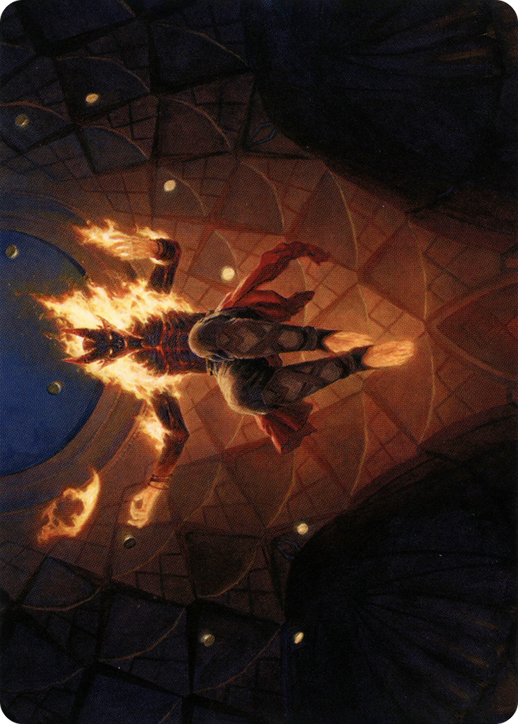 Yusri, Fortune's Flame Art Card [Modern Horizons 2 Art Series] | Cards and Coasters CA