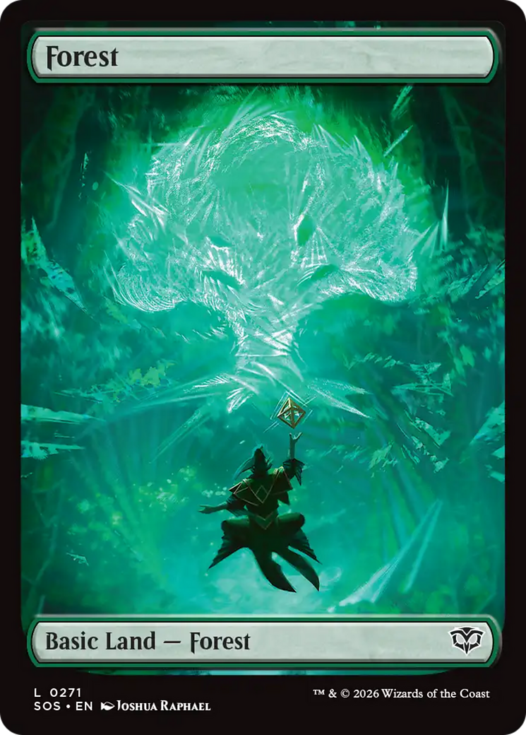 Forest (0271) [Secrets of Strixhaven] | Cards and Coasters CA