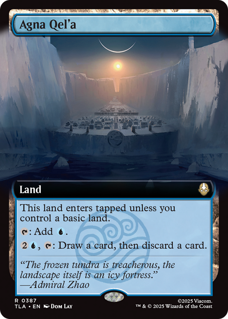 Agna Qel'a (Extended Art) [Avatar: The Last Airbender] | Cards and Coasters CA