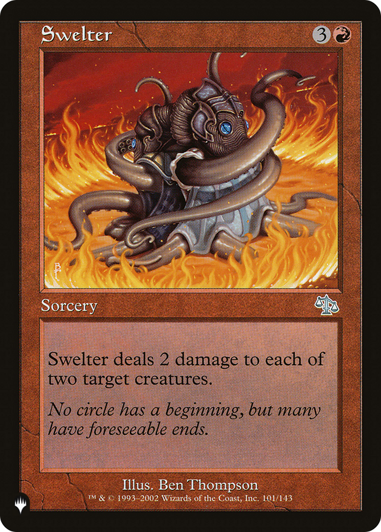 Swelter [The List] | Cards and Coasters CA