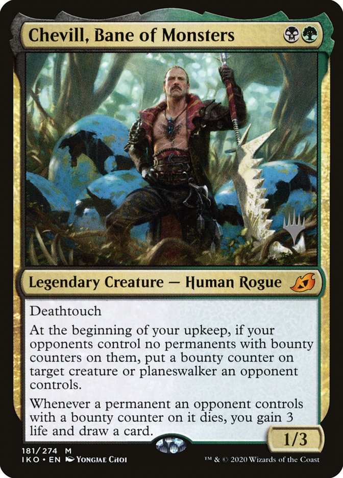 Chevill, Bane of Monsters (Promo Pack) [Ikoria: Lair of Behemoths Promos] | Cards and Coasters CA