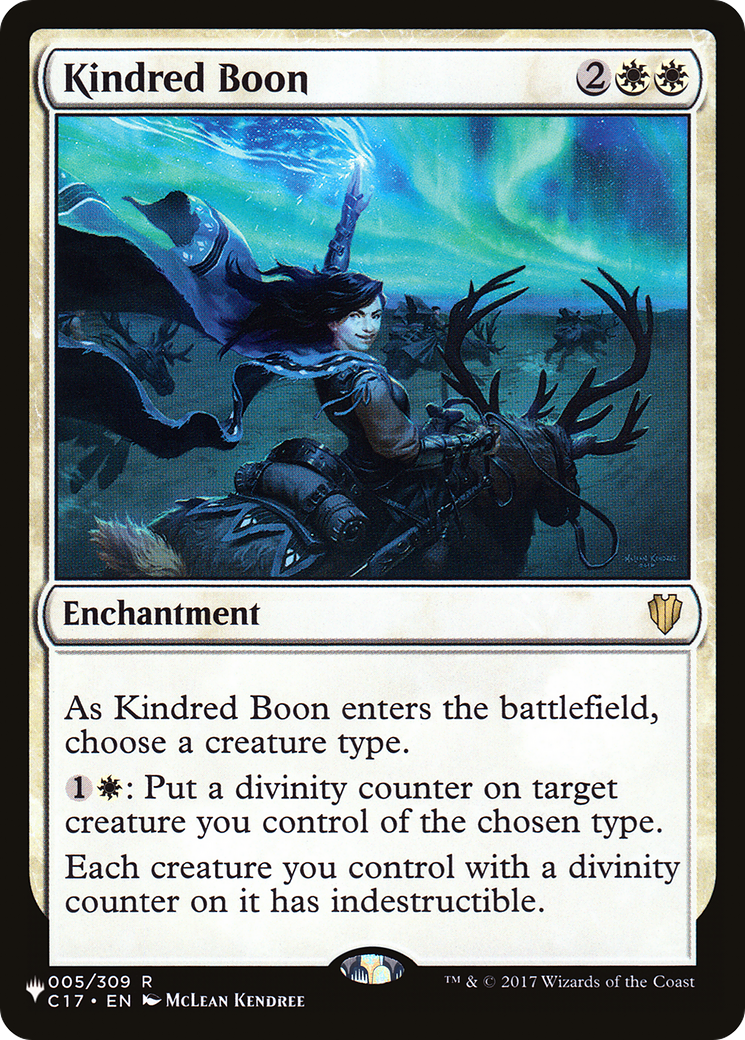 Kindred Boon [Secret Lair: Angels] | Cards and Coasters CA