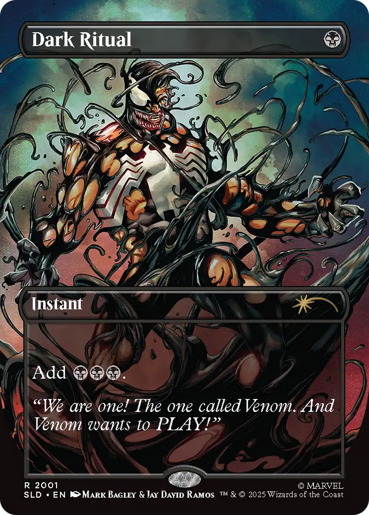 Dark Ritual (2001) (Rainbow Foil) [Secret Lair Drop Series] | Cards and Coasters CA