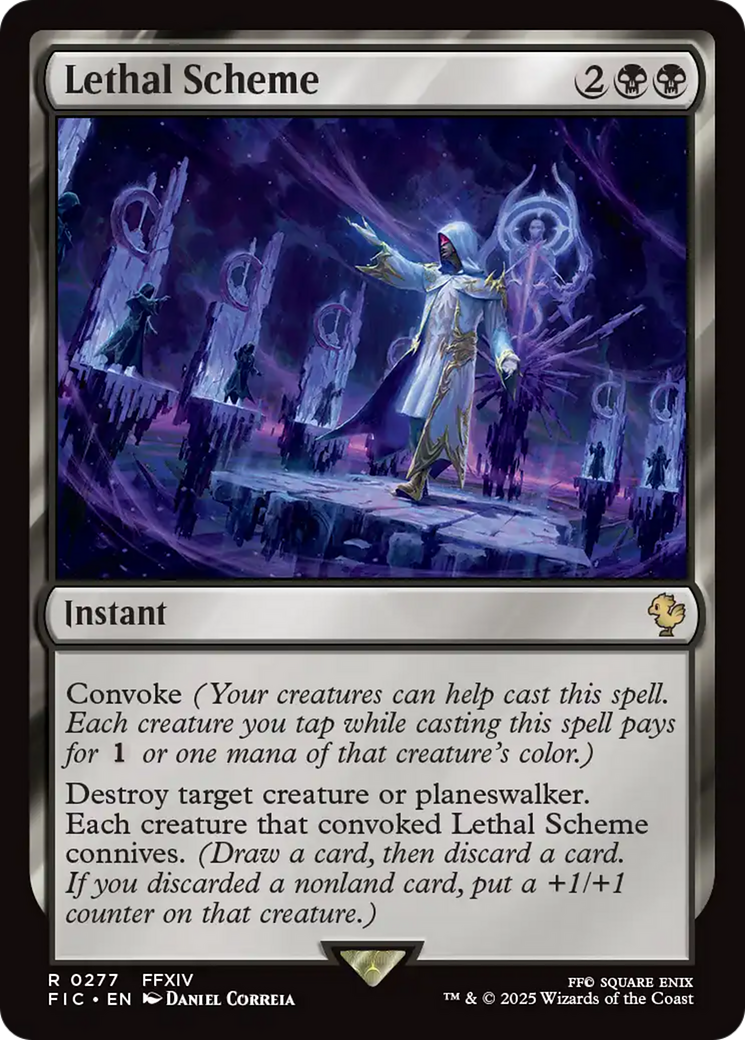 Lethal Scheme [FINAL FANTASY Commander] | Cards and Coasters CA