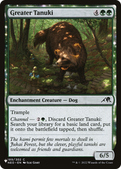 Greater Tanuki [The List] | Cards and Coasters CA