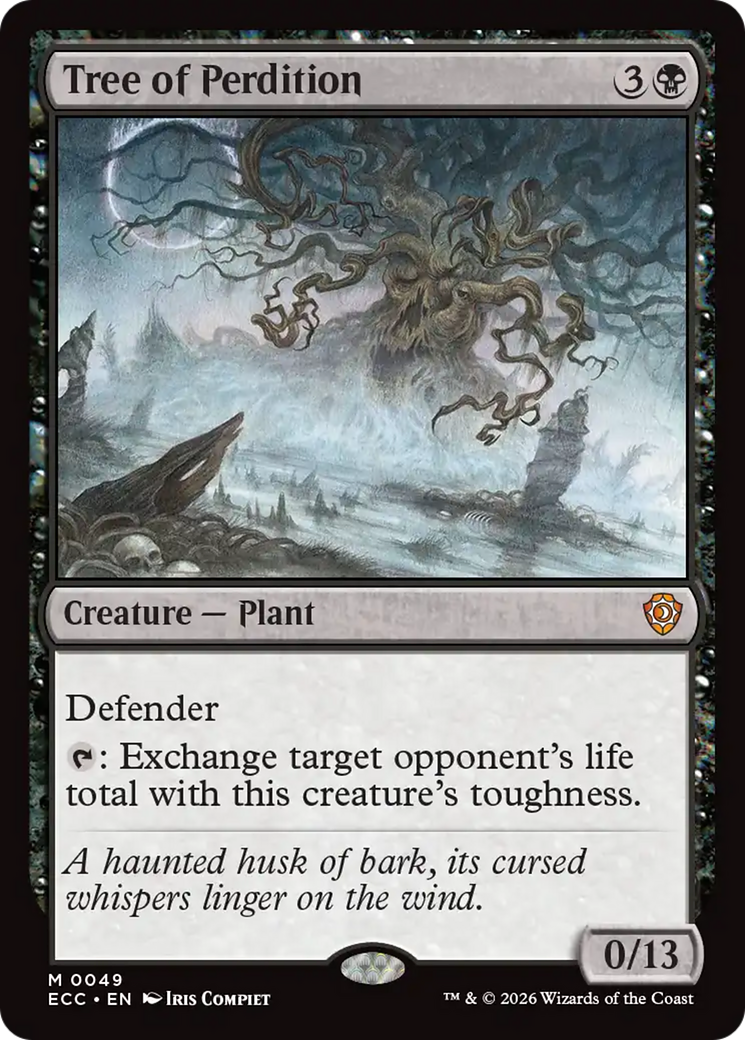 Tree of Perdition [Lorwyn Eclipsed Commander] | Cards and Coasters CA