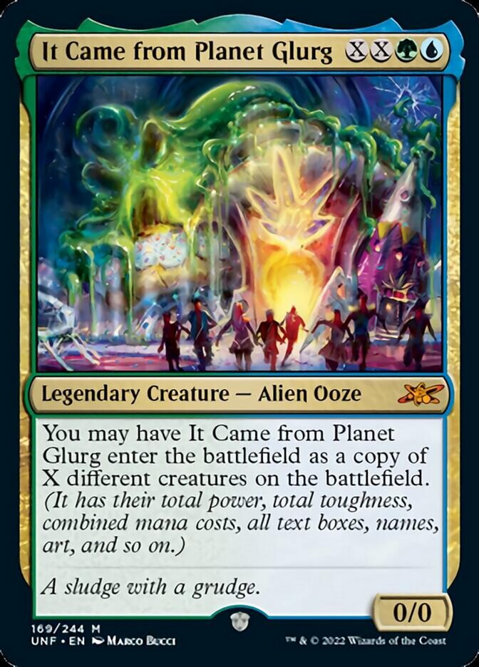 It Came from Planet Glurg [Unfinity] | Cards and Coasters CA